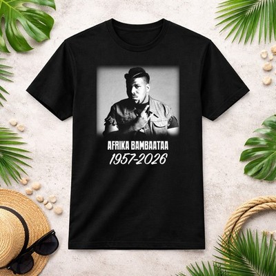 Afrika Bambaataa | RIP 1957 - 2026 | T-Shirt S-4XL