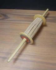 Vintage 12" Wooden Kite String Winder Spool Spindle