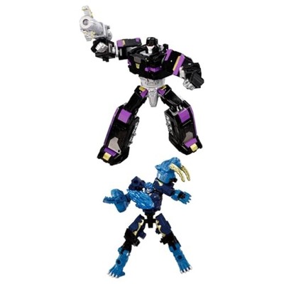 TAKARA TOMY WKS-04 Shadow Megatron & Frost Saber Wild Docking Set New Japan
