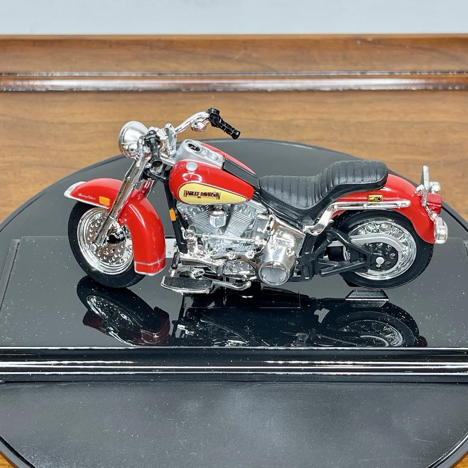 Harley Davidson Maisto edición limitada 1:18-1986 FLST Heritage Softail #08/2000 Foto 3 de 4