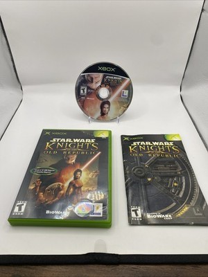 Star Wars: Knights of the Old Republic (Microsoft Xbox, 2003) CIB
