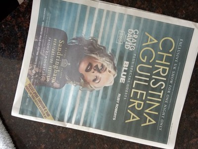 just Fab Clippings: CHRISTINA AGUILERA -2026 Show