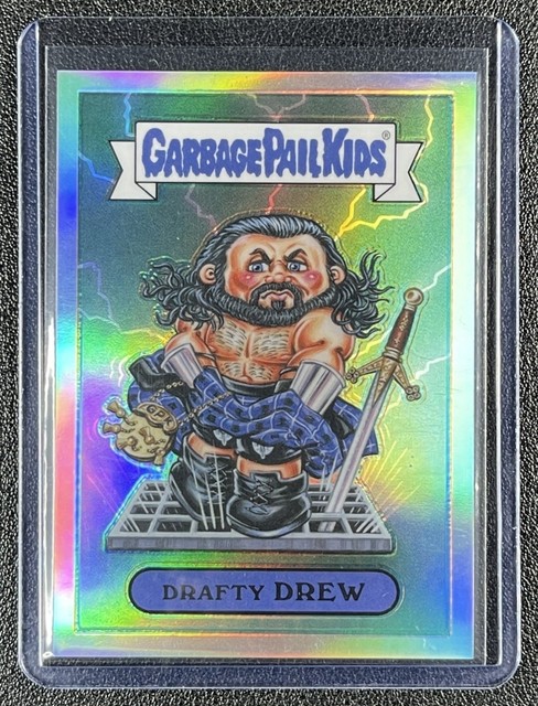 DRAFTY DREW MCINTYRE 2026 TOPPS CHROME WWE #GPK-DM GPK GARBAGE PAIL KIDS SSP