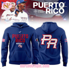 Puerto Rico Baseball Classic 2026 Blue Hoodie 3D Gift For Valentine