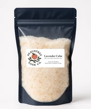 Lavender Bath Soak - Epsom & Dead Sea Salt Blend - Relaxing Auromatherapy