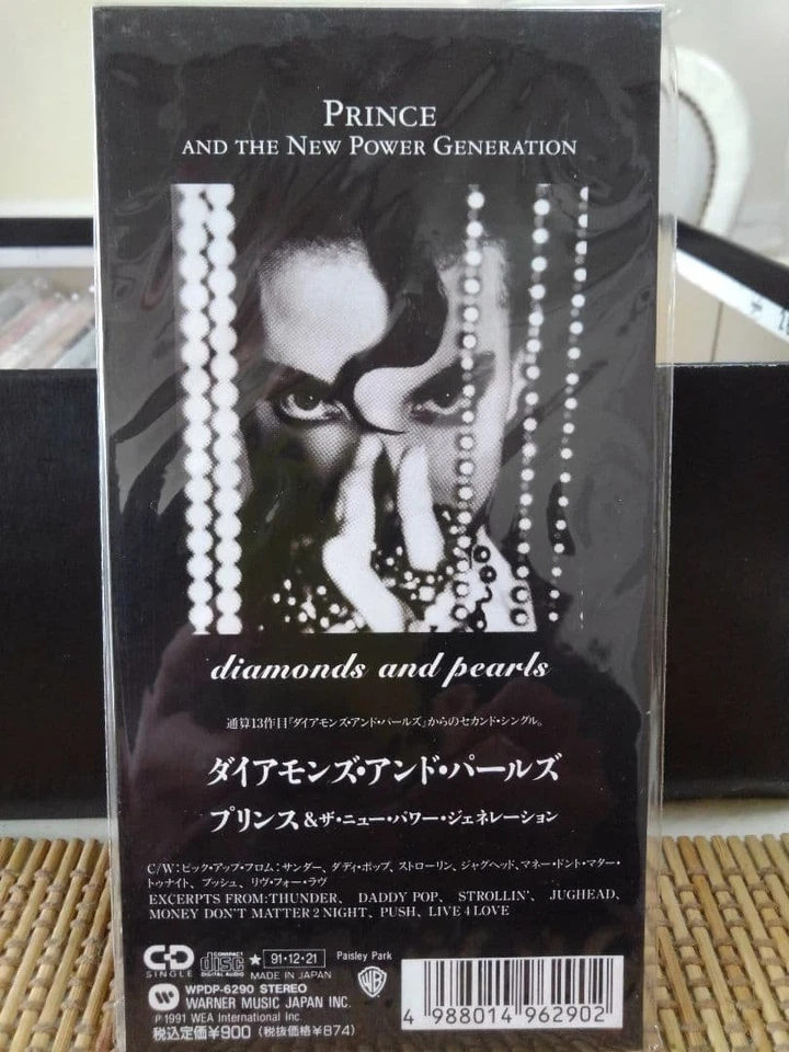 Prince & the New Power Generation/Diamonds and Pearls 3"CD Japanese Edition Rare Foto 2 de 4