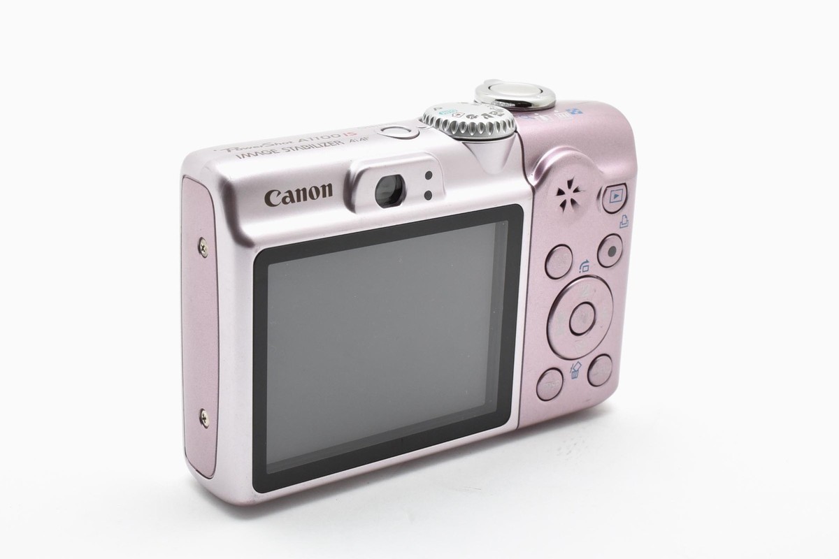 Canon PowerShot A1100 IS 12.1MP Digital Camera - Pink for sale