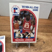 NBA Hoops Michael Jordan NBA All-Star 1989 complete set Hall Of Fame