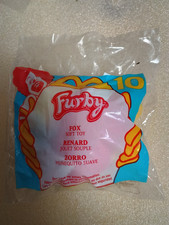 2000 McDonald  s Furby Plush Keychain Clip Toy 10 Fox   Sealed