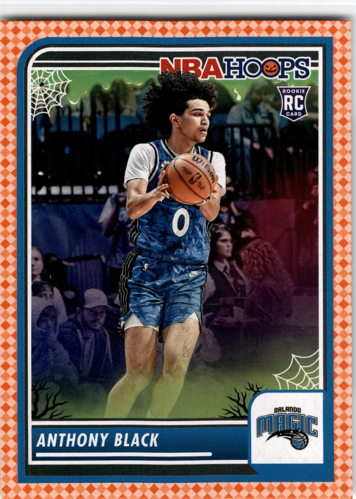 2023-24 Hoops Haunted Hoops #88 Anthony Black Orange