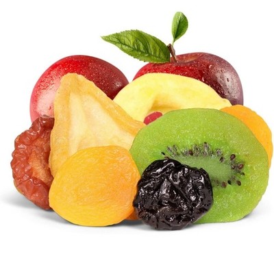 Dried Mixed Fruit with Prunes by It's Delish, 5 lbs Bulk |Delicious Mix Snacks