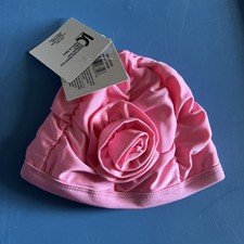 So 'Dorable Pink Swim Cap Pink Bow Swim Hat 12-24 Months NWT