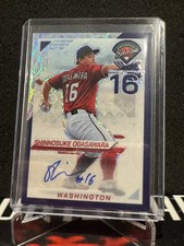 Shinnosuke Ogasawara 2025 Panini Prospect Edition Purple Scope Holo AUTO /49 🔥