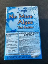 Jungle No More Algae Tank Buddies Aquarium Water Treatment, 8 Count EPA# 33034-2