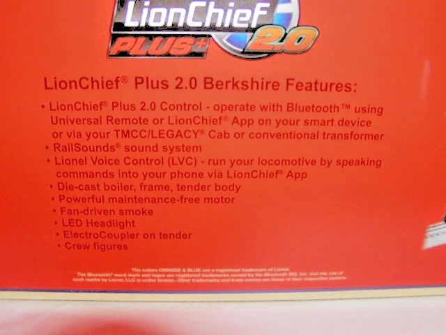 Lionel Lines 2432010 Berkshire 726 Steam Locomotive & Tender LC Plus 2.0 New MIB - Image 4 of 4