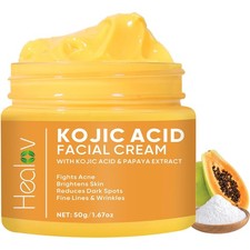 Kojic Acid Cream   Skin Brightening for Age Spots, Hyperpigmentation,...