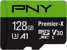 128GB Premier-X Class 10 U3 V30 Microsdxc Flash Memory Card - 100Mb/S, Class 10,
