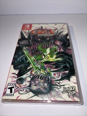 GEX TRILOGY 10TH ANNIVERSARY VARIANT LIMITED RUN GAMES SWITCH ESRB BRAND NEW LRG
