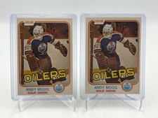 Andy Moog 1981-82 O-Pee-Chee OPC #120 (Lot of 2)