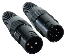 Accu Cable DMX T-PACK High Grade 3-Pin 5-Pin 110 Ohm Dmx Terminator Kit New