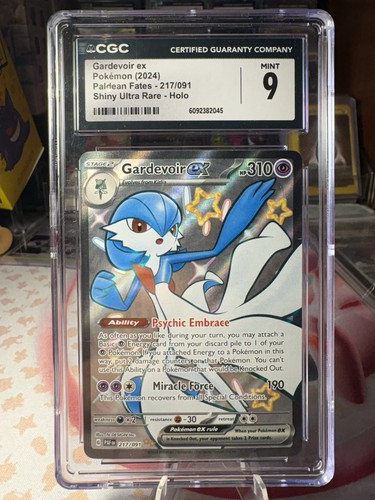 Gardevoir ex graded CGC 9 for sale on eBay