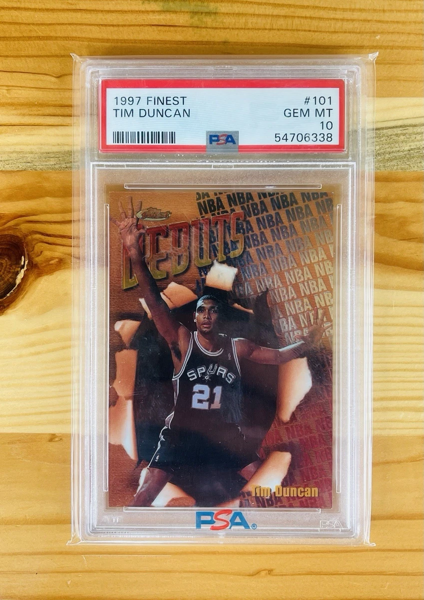 NBA tim duncan rc 10種類セット Tim Duncan Basketball Grade 10 Rookie Sports Trading Cards
