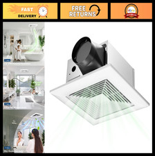 Quiet Bathroom Exhaust Fan 110 CFM, Easy Install Ceiling Vent, ETL Certified