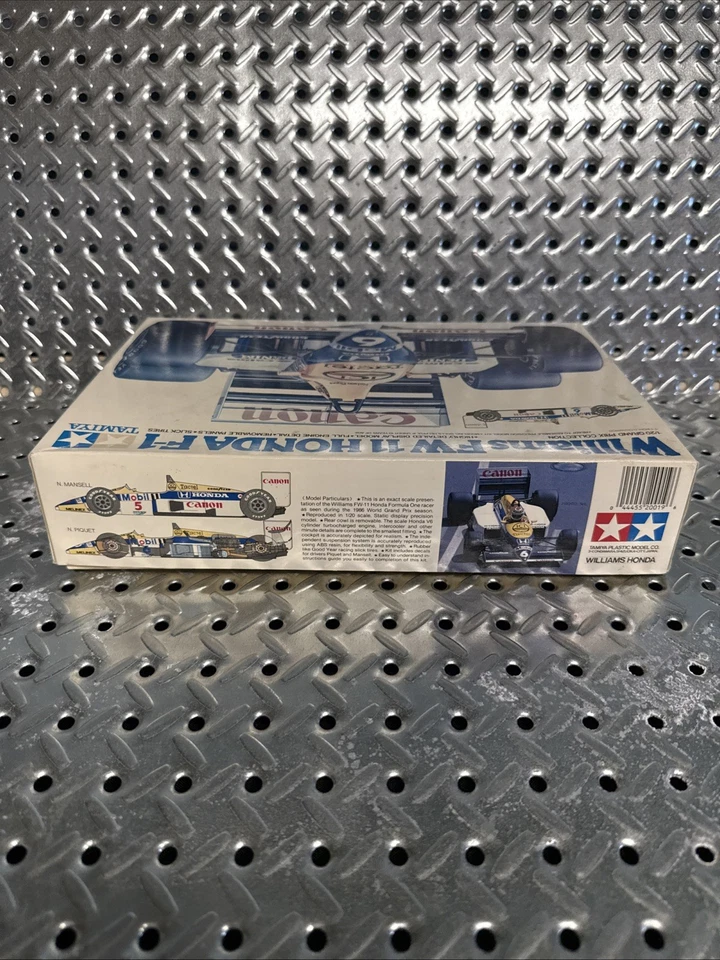 Kit modelo Tamiya Williams FW11 HONDA F-1 1/20 de Japón - Piezas depósito de chatarra Foto 4 de 4