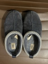 UGG Platform Tazz II Slippers Size 6 Navy Blue Preowned Good Condition