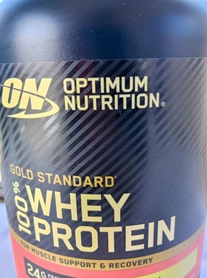 Optimum Nutrition Gold Standard 100% Whey Protein Powder, Vanilla Ice Cream 1.5 