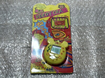 Vintage Nekotcha Nekot Cha Virtual Pet New Japan