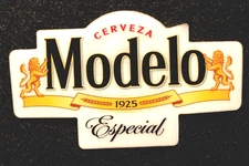 MODELO STICKER “CERVEZA 1925” 4” X 2 1/2“￼ GLOSSY OUTDOOR THICK