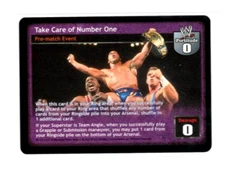 WWE Raw Deal Card: Take Care of Number One-Kurt Angle