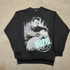 Vintage 90s Beverly Hills 90210 Dylan Luke Perry TV Show Promo Sweatshirt Medium