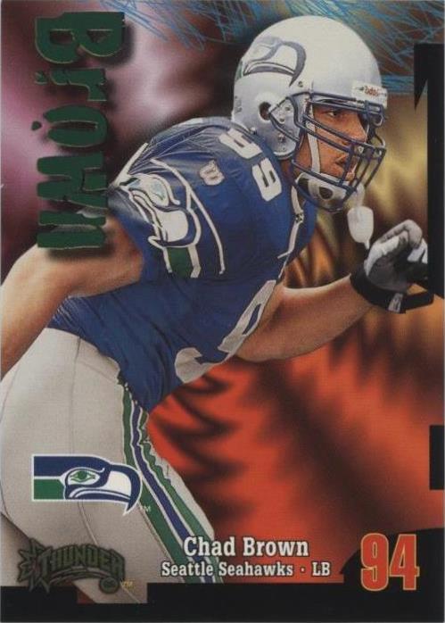 1998 Skybox Thunder Chad Brown #120 - 1 of 2
