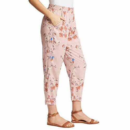 Womenâs Jessica Simpson Soft Printed XLarge Pink Floral Cadie Palazzo Pant for sale online | eBay