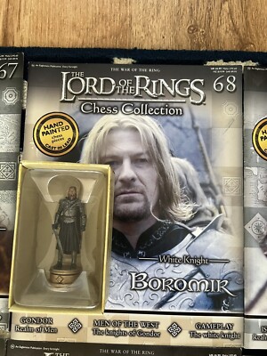 Eaglemoss Herr der Ringe Schach Sammlung Set 3 Nr.  68. Boromir - Bischof