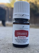 Young Living Coriander Vitality Essential Oil 5ml NEW/SEALED Therapeutic Grade