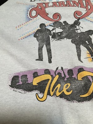 80s ビンテージ ALABAMA アラバマ バンド Tシャツ Vintage 80s Alabama Band Concert Tour 3/4 Sleeve T-Shirt USA