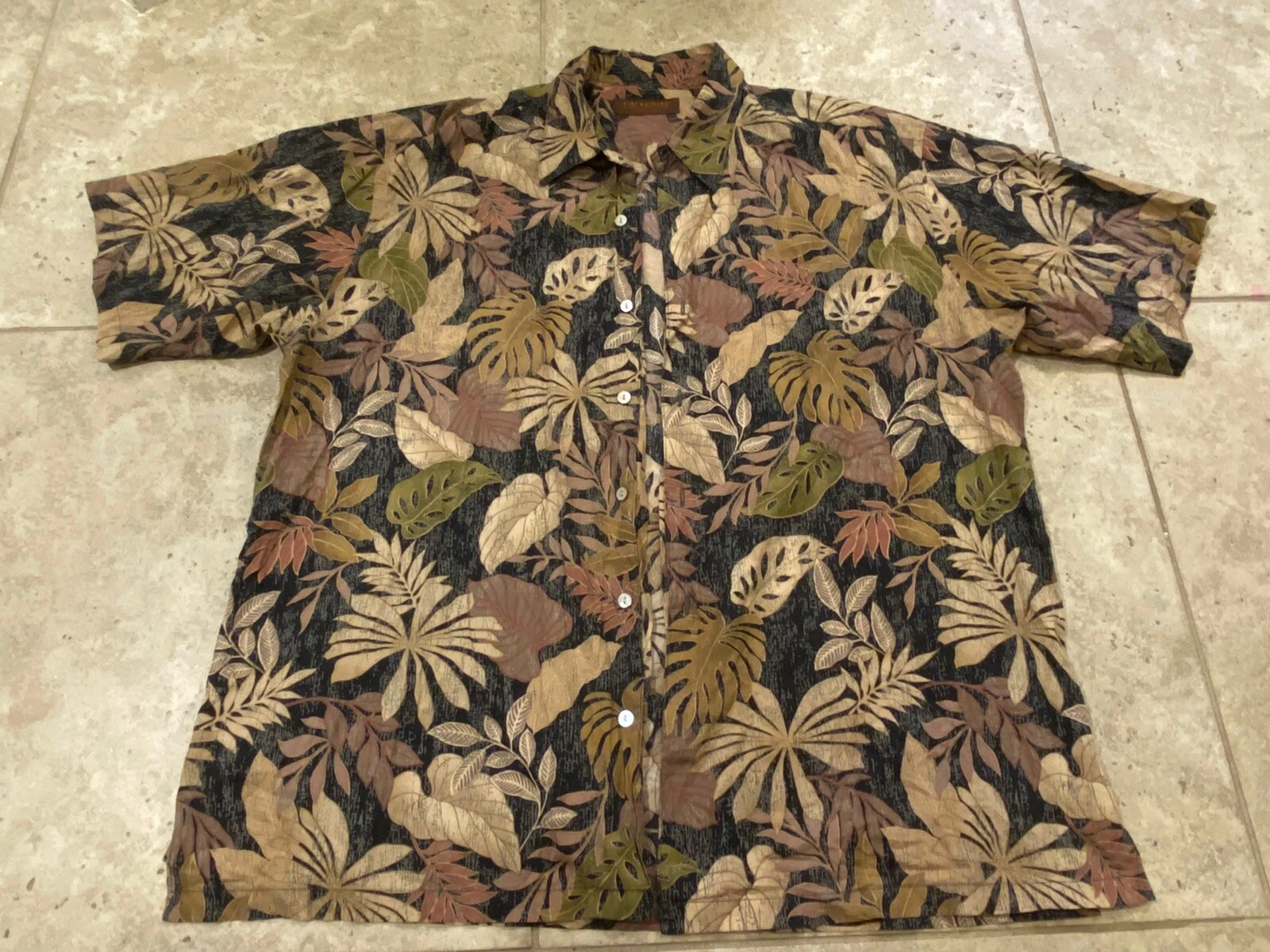 Tori Richard 100% Cotton Lawn Hawaiian Shirt Mens XL Floral Tropical MINT Euc