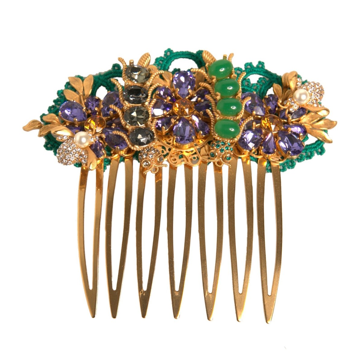 DOLCE AND GABBANA HAIR PIECE Dolce & Gabbana Spring 2018 main image 2
