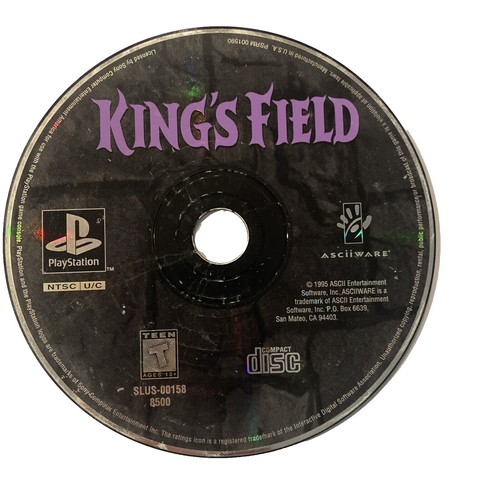 King's Field Dark Side Box 20th Anniversary Limited Edition