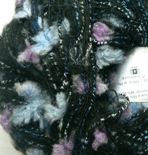 2 x 50g Alpaca Pom Pom Yarn. Black/Pink/Blue/Multicolour. Knit/Crochet/Weave - Picture 5 of 12