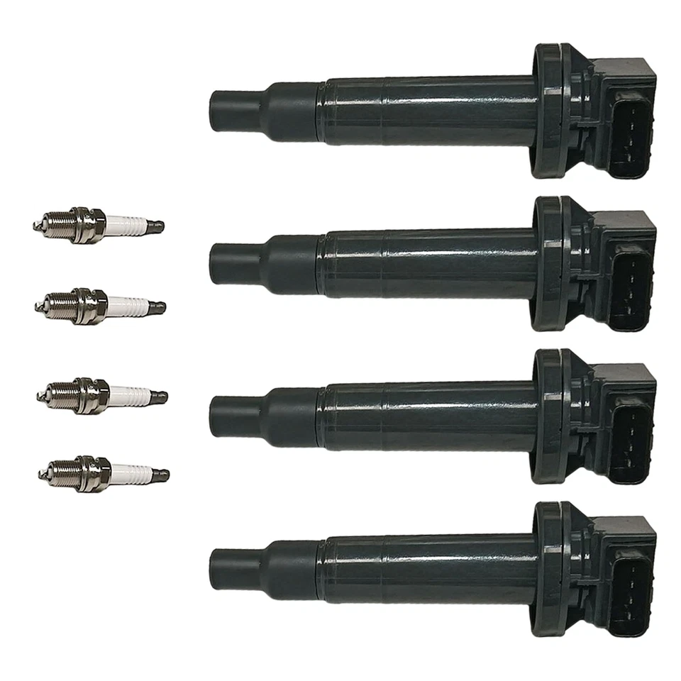 4X Ignition Coils&Iridium Spark plugs For Scion xB Toyota Echo Prius Yaris UF316 Foto 3 de 4