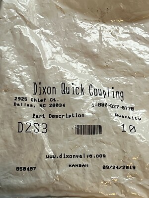 dixon d2s3 nos bag of 10pcs