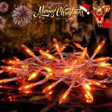 Battery Operated Christmas Lights, 26.2ft 50 Led Christmas String Lights
