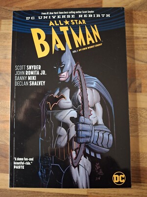 all star batman vol 1 my own worst enemy  graphic novel