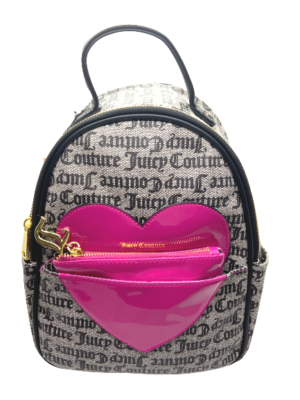 Juicy couture whole lotta love backpack purse Juicy Couture Mini Backpack Whole Lotta Love Heart Logo Bag  main image 3