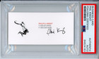 PHIL KNIGHT NIKE CEO SIGNED BUSINESS CARD PSA DNA AUTOGRAPH