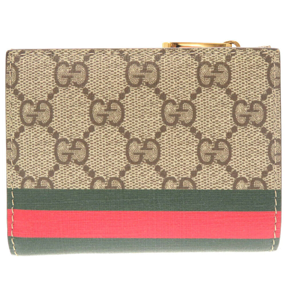 AUTHENTIC GUCCI 736758 Compact wallet animal prin… - image 3